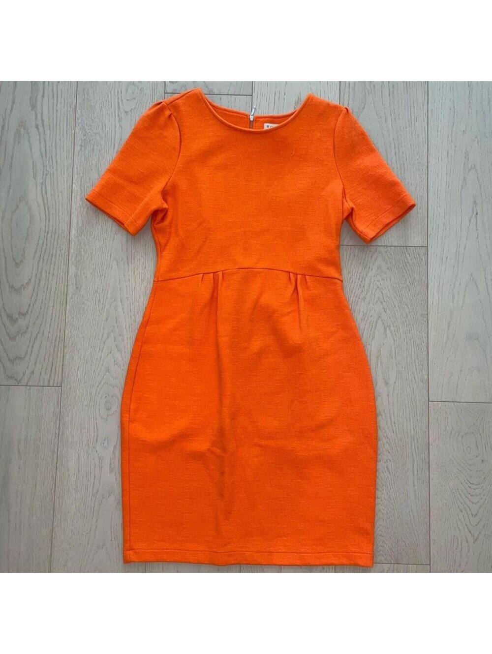 Cremieux Orange Dress Size Small